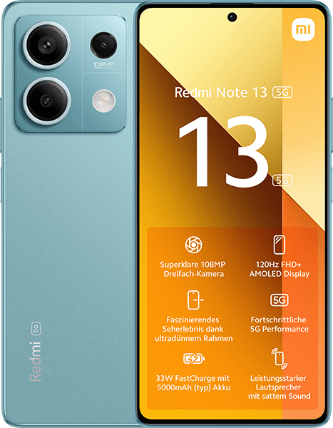 Xiaomi Redmi Note 13 5G Ocean Teal